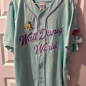 Walt Disney World Ariel Little Mermaid 89 Baseball Jersey 2025 Medium